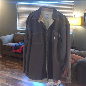 Carhartt FR button up Size Large.